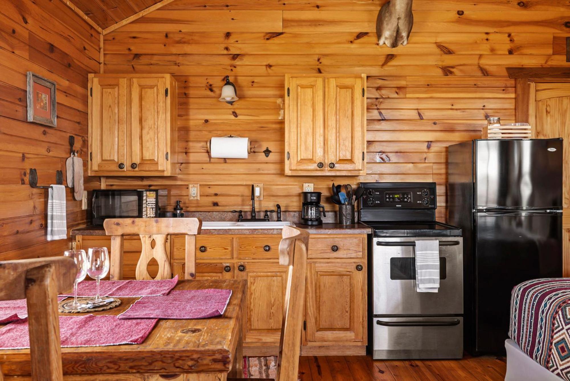 Enchanted Rockview Cabins Crabapple Chambre photo