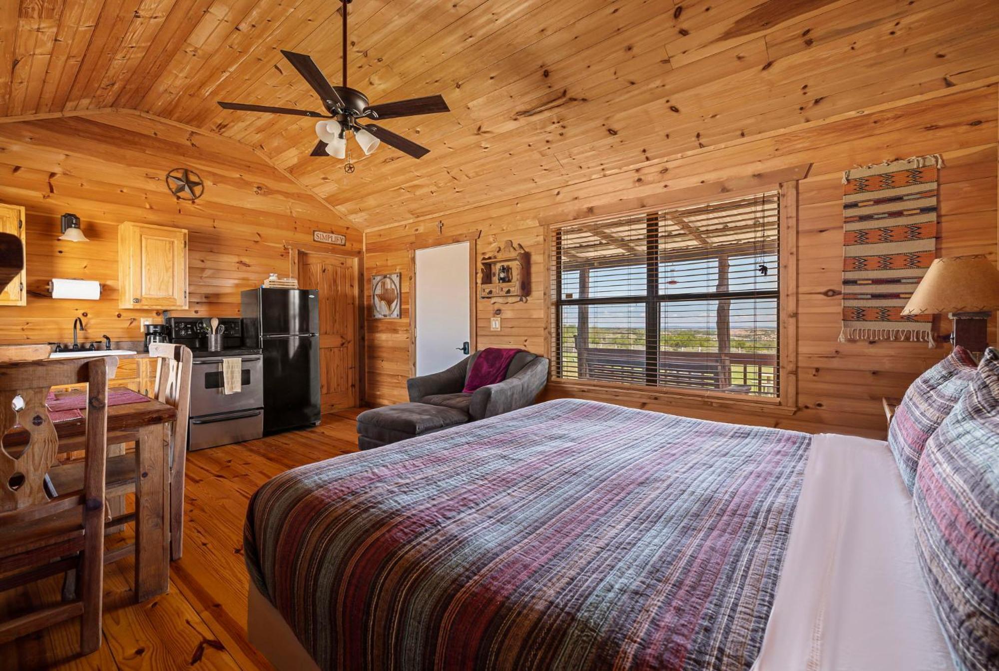 Enchanted Rockview Cabins Crabapple Chambre photo